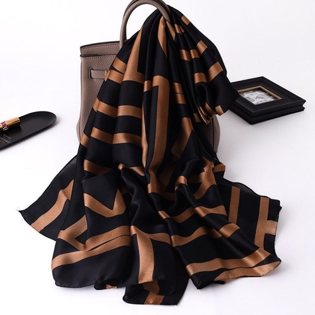 Luxury Brand Silk Scarf