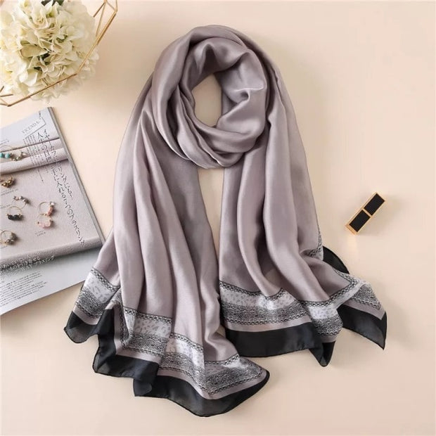 Luxury Brand Silk Scarf