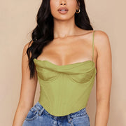 Kira Cowl Neck Corset