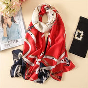 Luxury Brand Silk Scarf