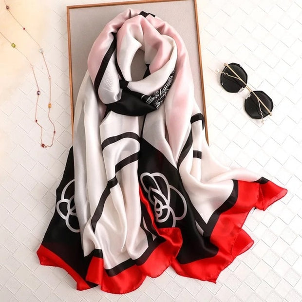 Luxury Brand Silk Scarf