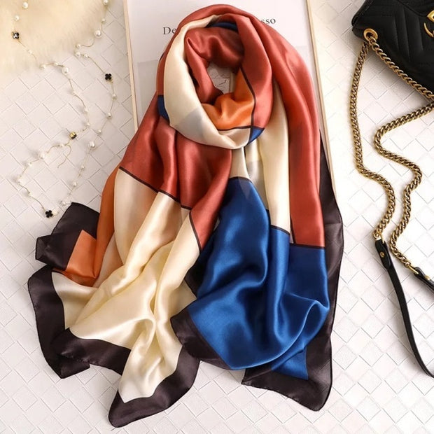 Luxury Brand Silk Scarf