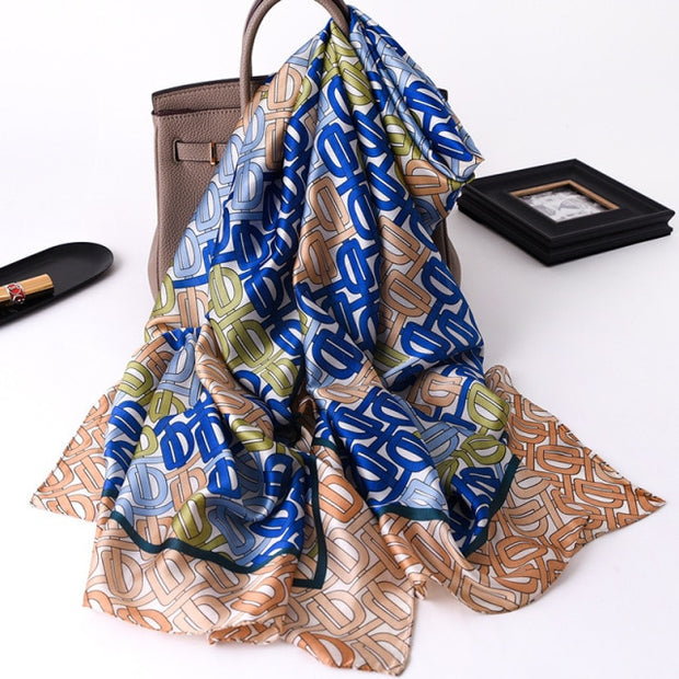 Luxury Brand Silk Scarf