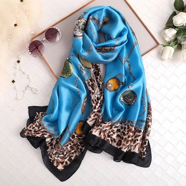 Luxury Brand Silk Scarf